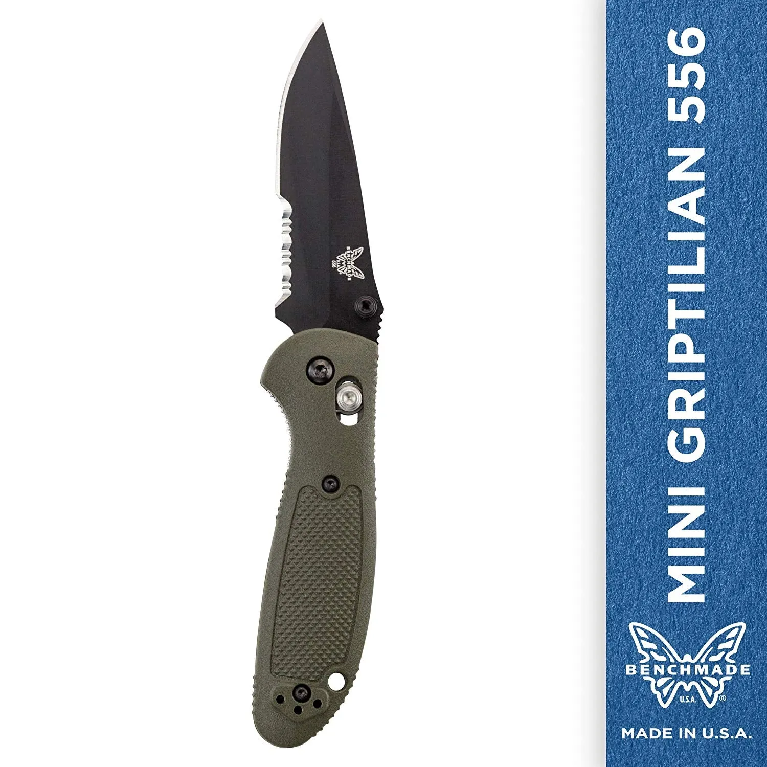 Benchmade PARDUE, DROP PT GRIP, AXS, STUD 556 All Models Knife