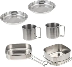 BESPORTBLE Picnic Cooking Utensils 1 Set Portable Outdoor Cookware Style Camping Kitchenware