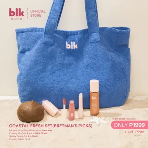 blk cosmetics fresh full set tote