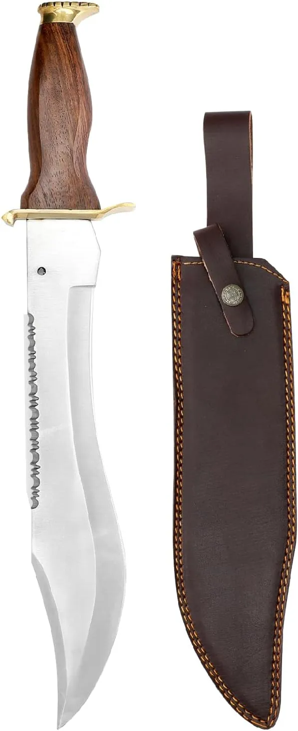 Bowie Knife with Sheath Big Hunting Knife