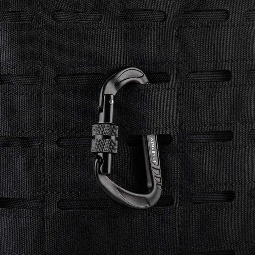 Built for Athletes - Black Carabiner