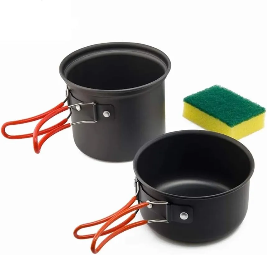 Camping Tableware Outdoor Cooking Set Camping Cookware Travel Tableware Pincin Set Hiking Cooking Utensils Cutlery