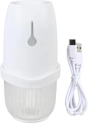 Car Diffuser for Essential Oils,100ml Mini USB Therapy Diffuser Portable Ultrasonic Mist Humidifier with Colorful Lights for Home Office Bedroom Travel