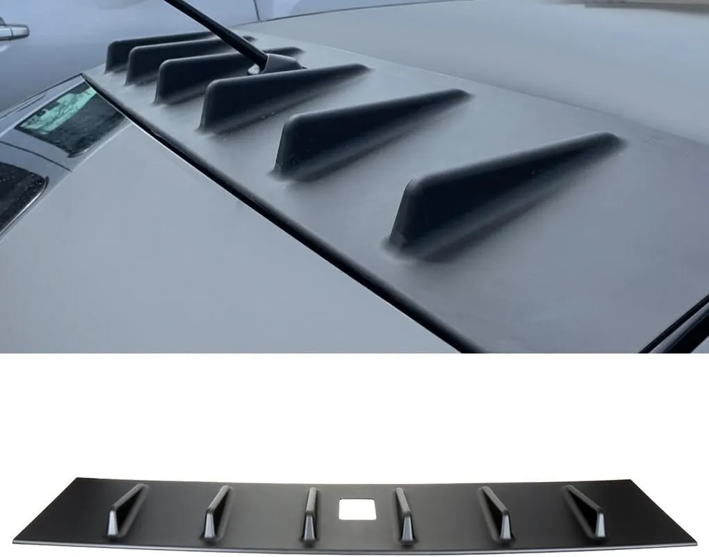 Car Rear Spoiler Wing, 41" Matte Black Rear Roof Spoiler Window Wing Fits for 2008-2017 for Mitsubishi for Lancer 2.0L, 2009-2017 for Mitsubishi for Lancer 2.4L, Punch-Free Installation
