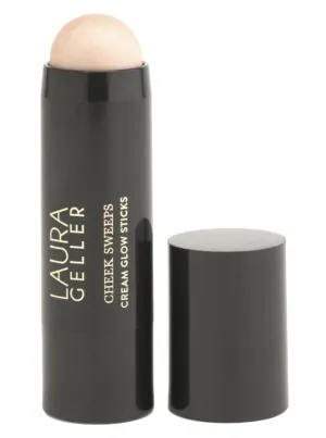 Cheek Sweeps Italian Marble Highlighter Cream Glow Stick - Marbleized in Shade: "Glowing Impressions"