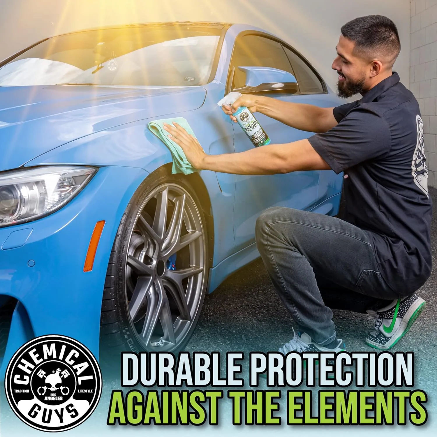 Chemical Guys Swift Wipe Waterless Car Wash, Safe for Cars, Trucks, Motorcycles, RVs & More, 60 fl oz