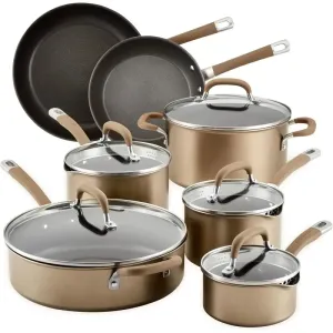 Circulon 12-Piece Hard-Anodized Nonstick Cookware Set
