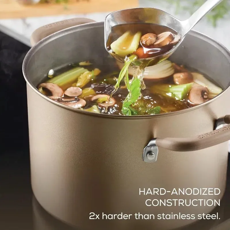 Circulon 12-Piece Hard-Anodized Nonstick Cookware Set