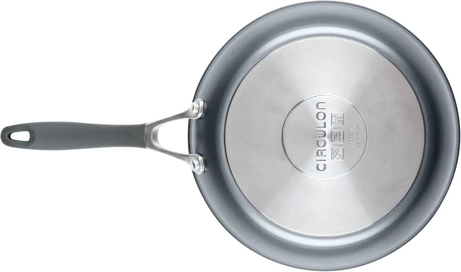 Circulon A1 Series with ScratchDefense Technology Nonstick Induction Frying Pans/Skillet Set, 8.5 Inch and 10 Inch - Graphite, Skillet Set (8.5" & 10")