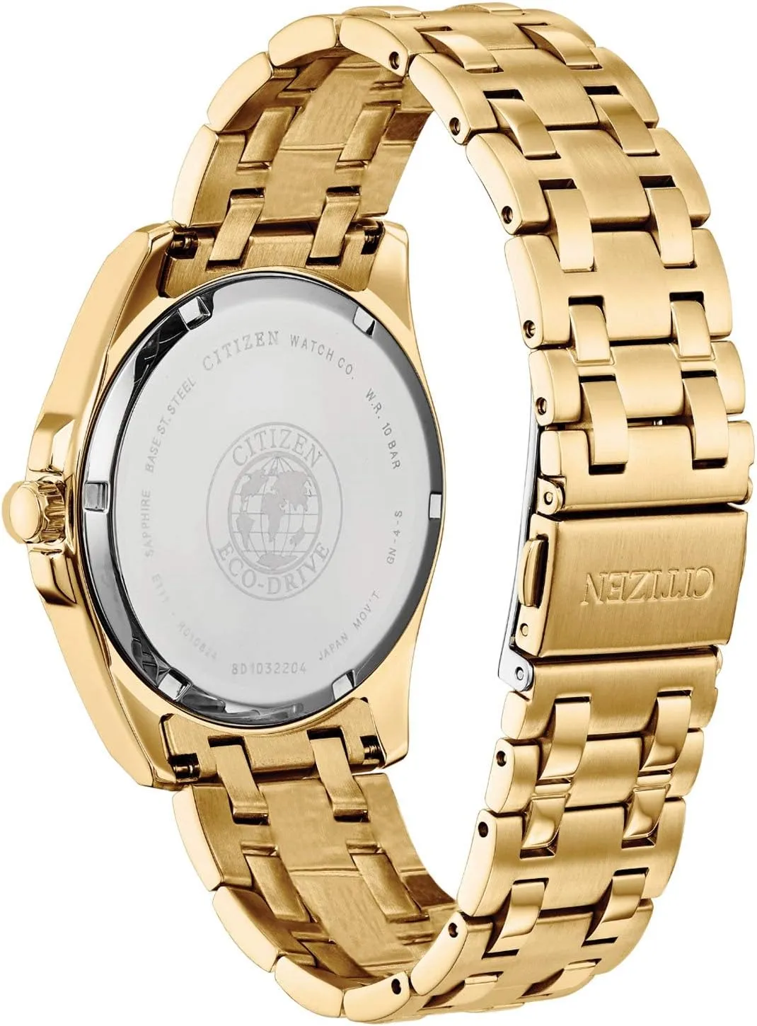 Citizen Men's Classic Peyton 3-Hand Eco-Drive Watch, Date, Sapphire Crystal, Diamond Markers