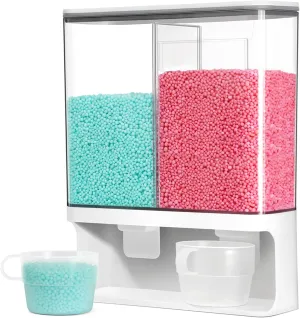 Conworld Laundry Detergent Dispenser, Scent Booster Beads Dispenser for Laundry Room Organization, Suitable for Beads, Stain Remover Powder