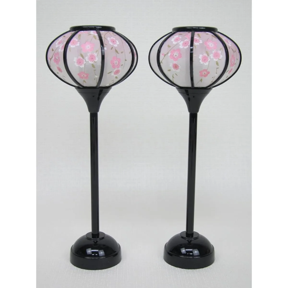 Cordless Lantern "Kyoto Miyuki" Snow Lantern (LED) 24cm Battery Operated Hina Doll Tool