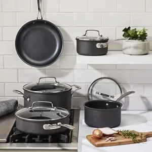 Cuisinart 67P-9 Home Gourmet Hard Anodized 9-Pc Set Black