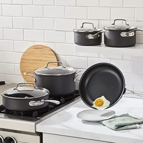 Cuisinart 67P-9 Home Gourmet Hard Anodized 9-Pc Set Black