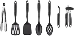 Cuisinart CTG-00-7OTS 7Pc Oceanware Tool and Gadget Set,Black