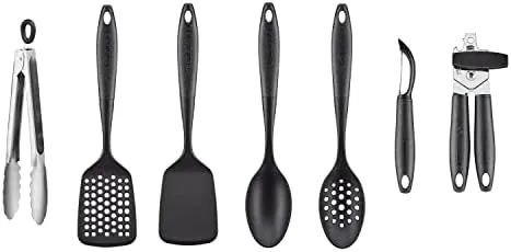 Cuisinart CTG-00-7OTS 7Pc Oceanware Tool and Gadget Set,Black