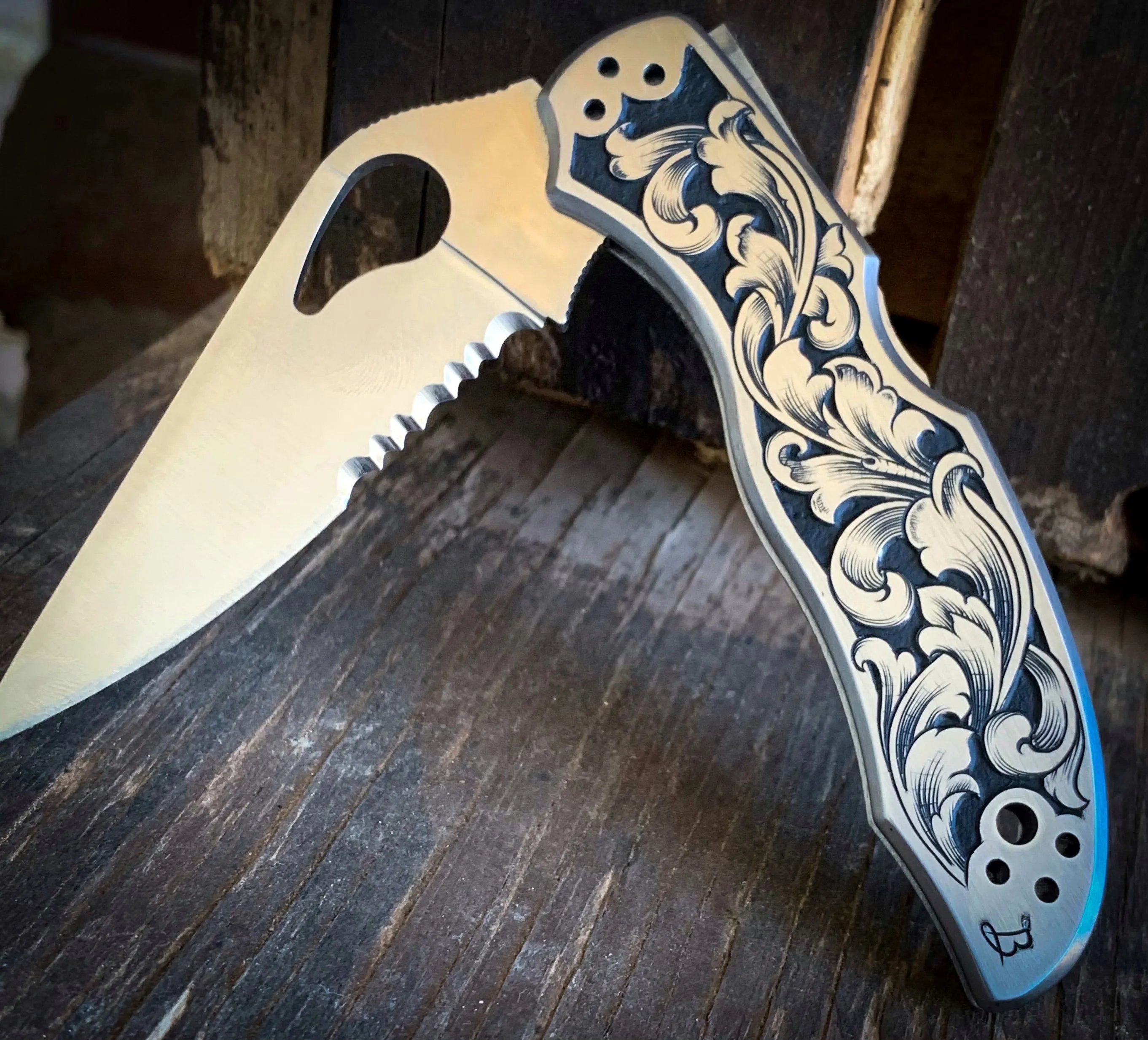 Custom Engraved Pocket Knife