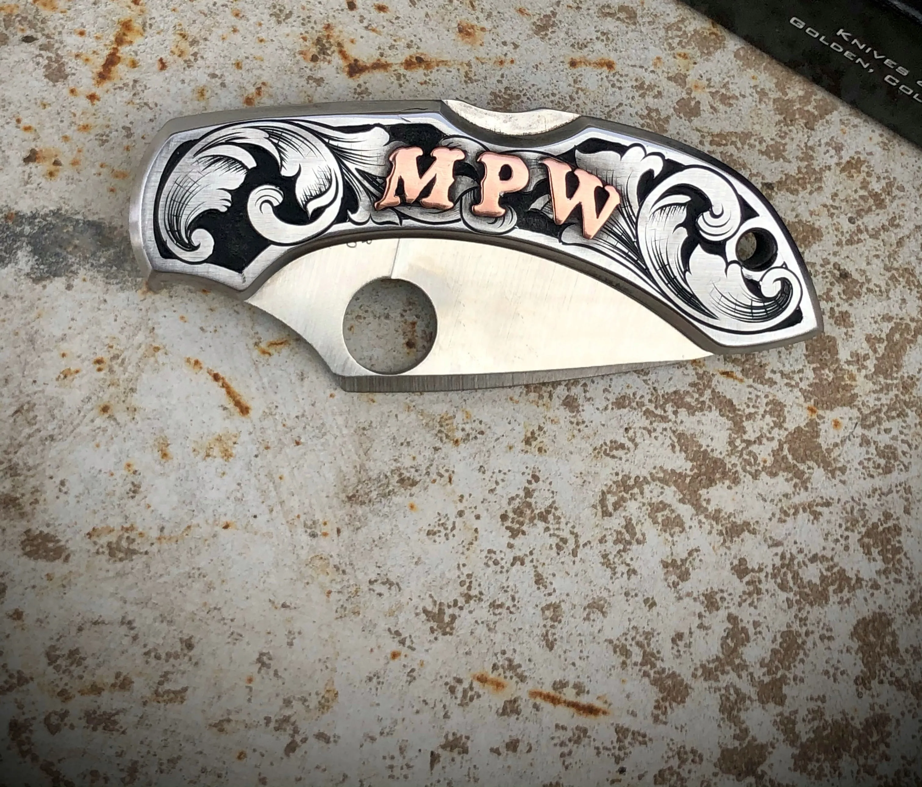 Custom Engraved Pocket Knife