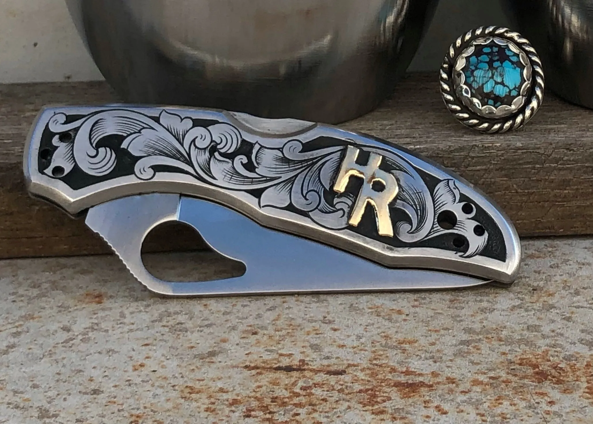 Custom Engraved Pocket Knife