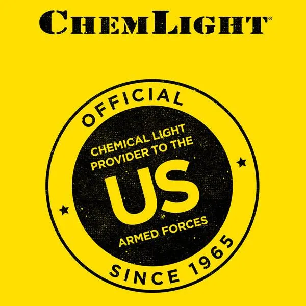 Cyalume 6" Tactical ChemLight - RED, 12 Hour (10-Pack)