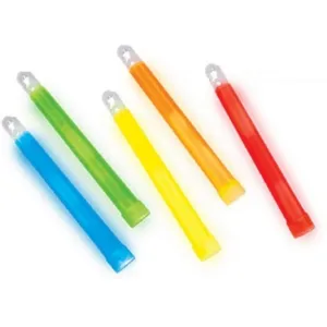 Cyalume 9-080 SnapLight Lightsticks, 6", Case of 500