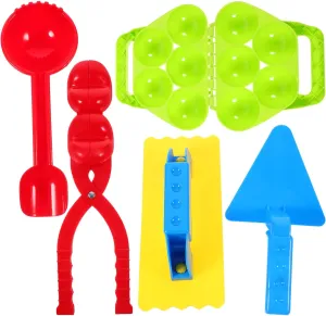 DECHOUS 1 Set Snow Winter Outdoor Snow Clip Snowballmakerset Snow Ball Clip Snow Ball Making Clip Snow Maker Clips Play with Snow Clips Snow Clip Pp Random Color