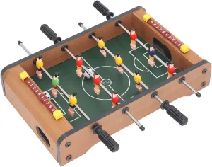 Denash Foosball Table for Home,Soccer Game Set with 2 Balls,Portable Mini Interactive 4 Rows Table Football for Adults Kids Family Game, Denashqc7x59t2ok