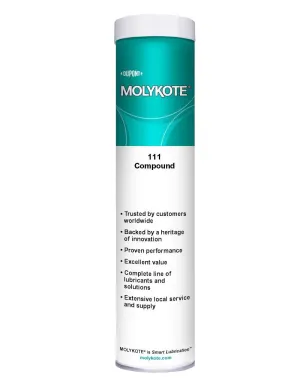 Dow Corning Molykote 111 O-Ring Valve Silicone Lubricant & Sealant 14oz 400g Cartridge