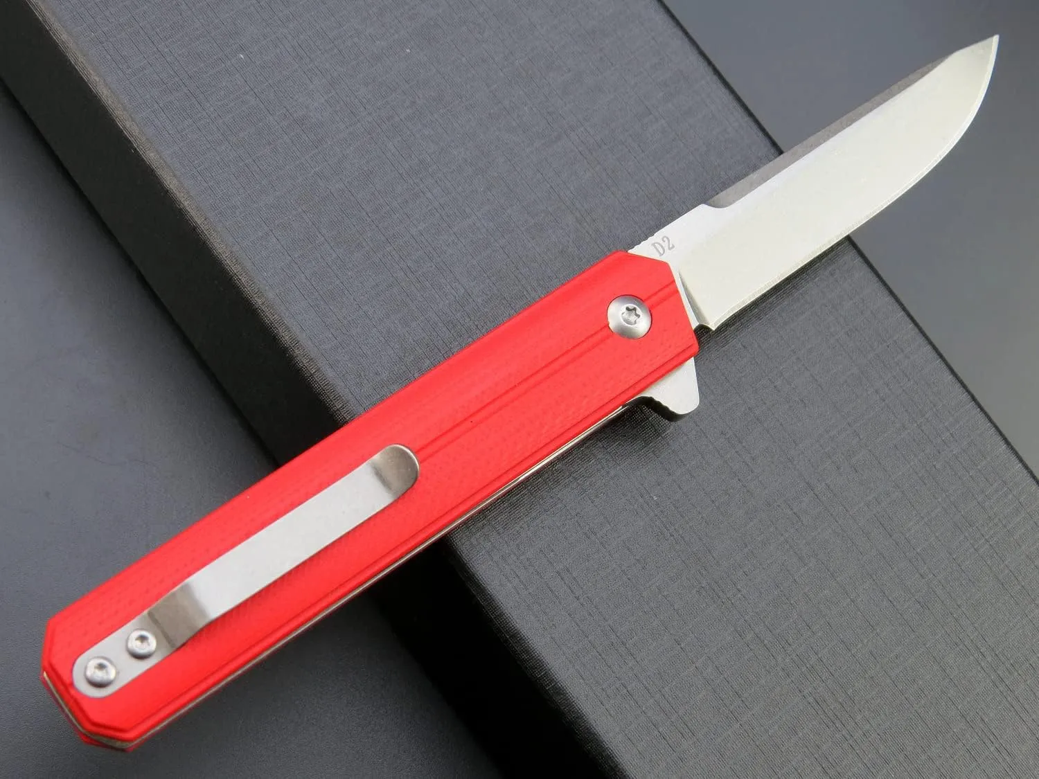 Eafengrow EF64 Folding Knife D2 Steel Blade G10 Handle Multitool Pocket Knife for Camping Hiking EDC Tool