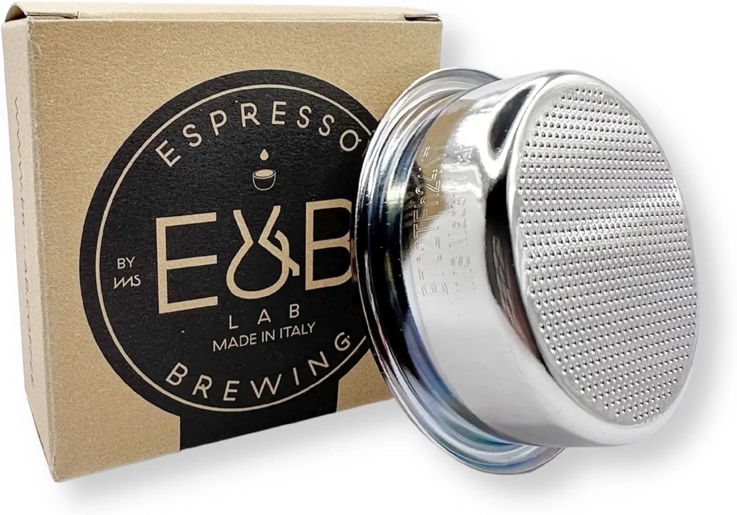 E&B Lab, by IMS Nanoquartz Precision Basket with largest filtration area of 715 holes. For about 18 grams.. B702TFH24NT Silver