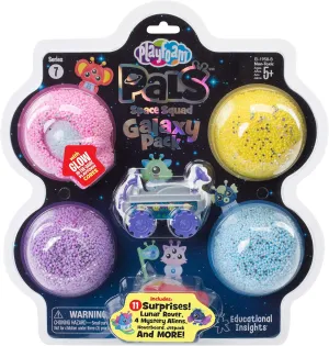 Educational Insights Playfoam Pals Space Squad Galaxy Pack, 11 Surprises Inside, Non-Toxic, Never Dries Out, Ages 3 