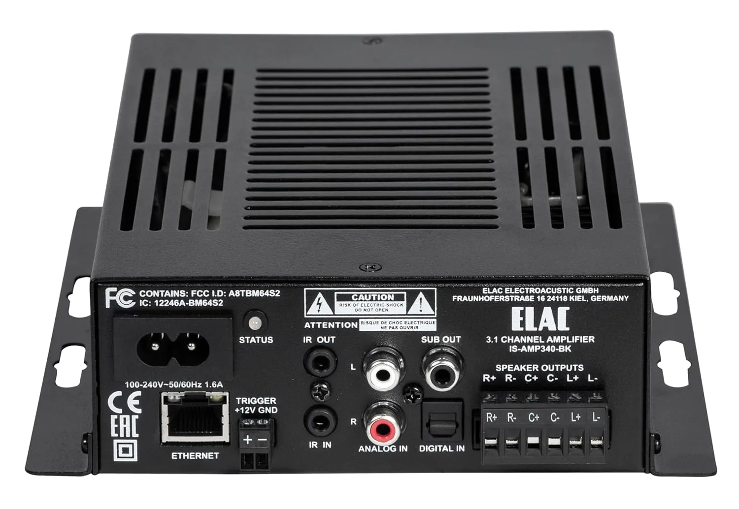 ELAC 3 x 40W Amplifier with Dolby Digital