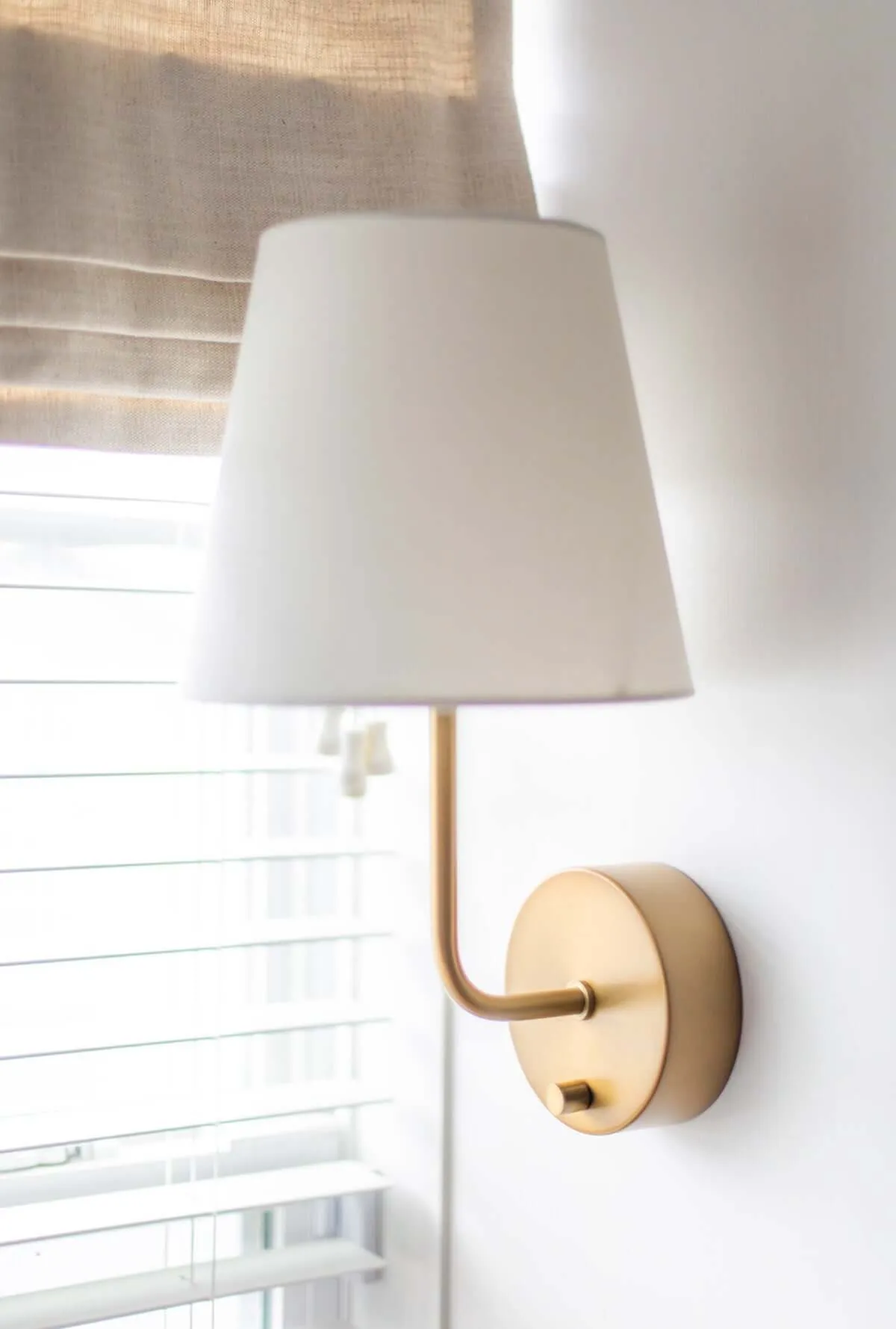 Emily Cordless Wall Sconce - Antique Brass