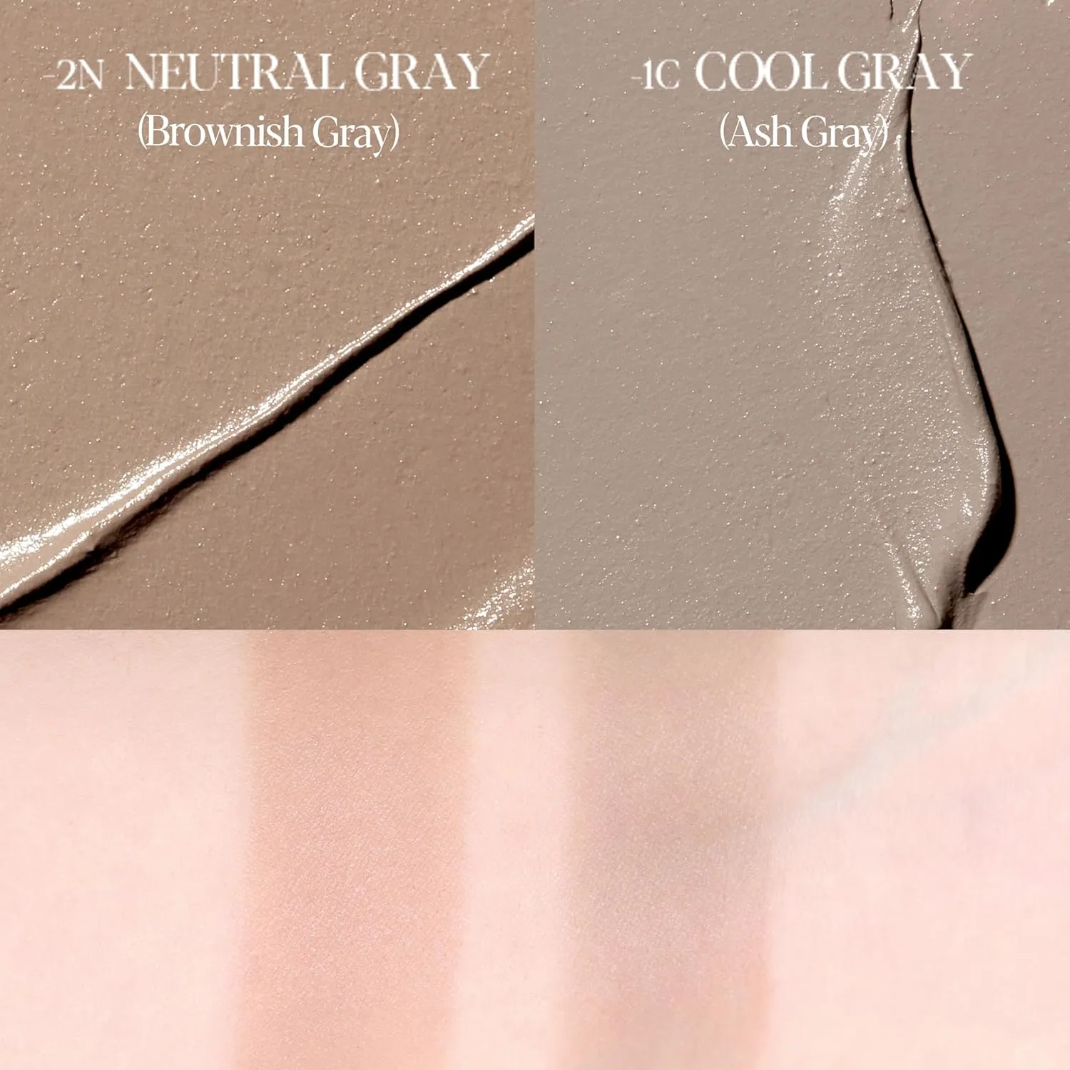 espoir Be Glow Shading Stick Contour │Smooth Gliding Face Shaping Makeup │ Subtle Contour Color fo Natural Look on Face │Creamy Solid Texture (Cool Gray, Stick)