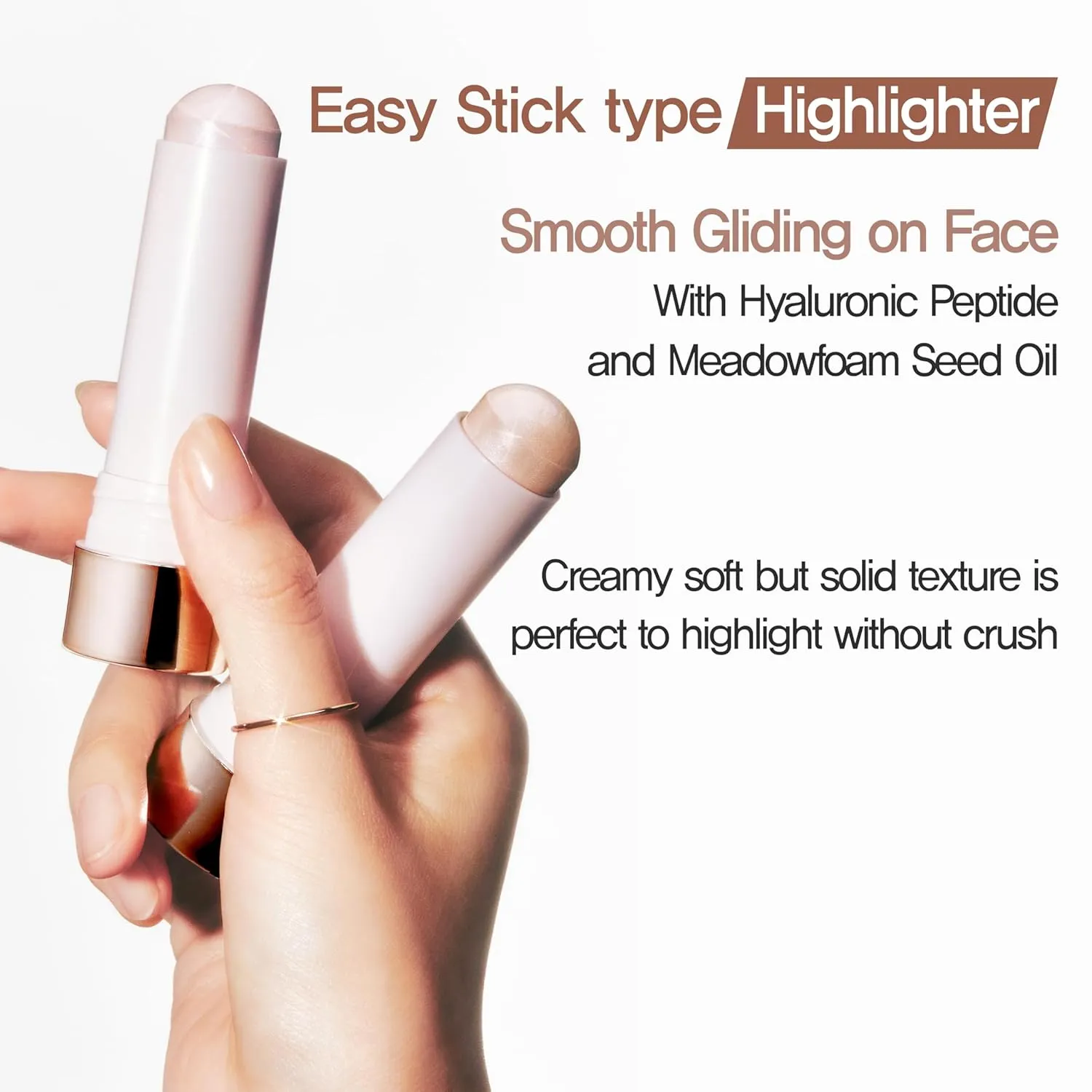 espoir Be Glow Shading Stick Contour │Smooth Gliding Face Shaping Makeup │ Subtle Contour Color fo Natural Look on Face │Creamy Solid Texture (Sunshine, Stick)