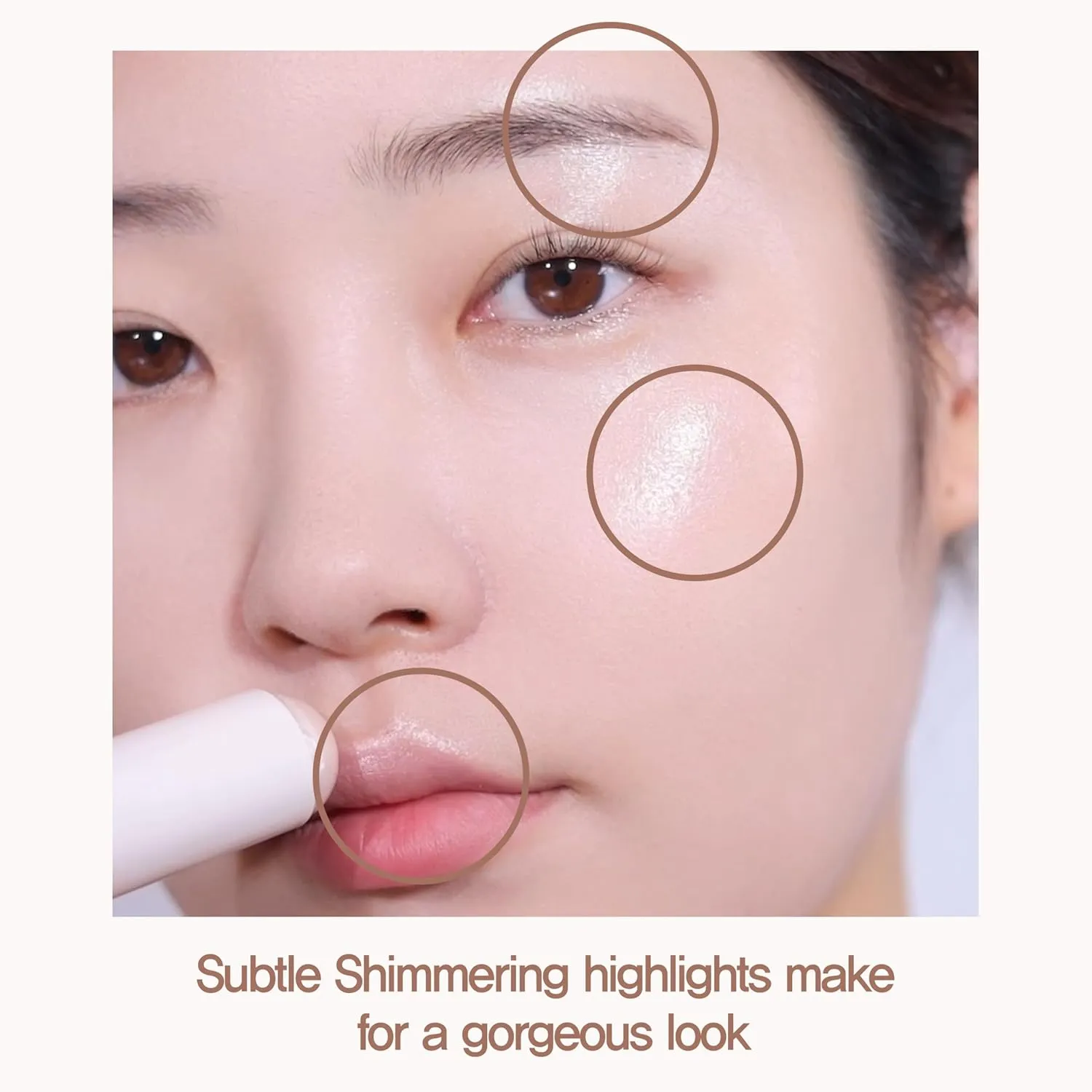 espoir Be Glow Shading Stick Contour │Smooth Gliding Face Shaping Makeup │ Subtle Contour Color fo Natural Look on Face │Creamy Solid Texture (Sunshine, Stick)