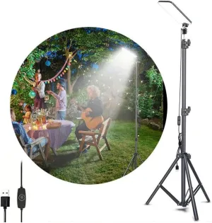 Experience Unparalleled Convenience and Fun with The WLXKJY Multifunctional Camping Light: Adjustable Stand, switchable USB Charging Port and Compact Size