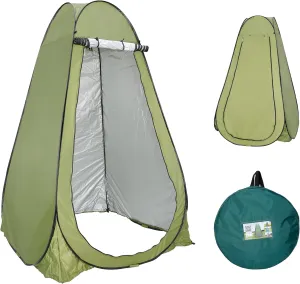 F2C 6.3FT Pop Up Privacy Tent Instant Shower Tent Portable Outdoor Rain Shelter, Camp Toilet, Dressing Changing Room with Carry Bag, Window, Stakes