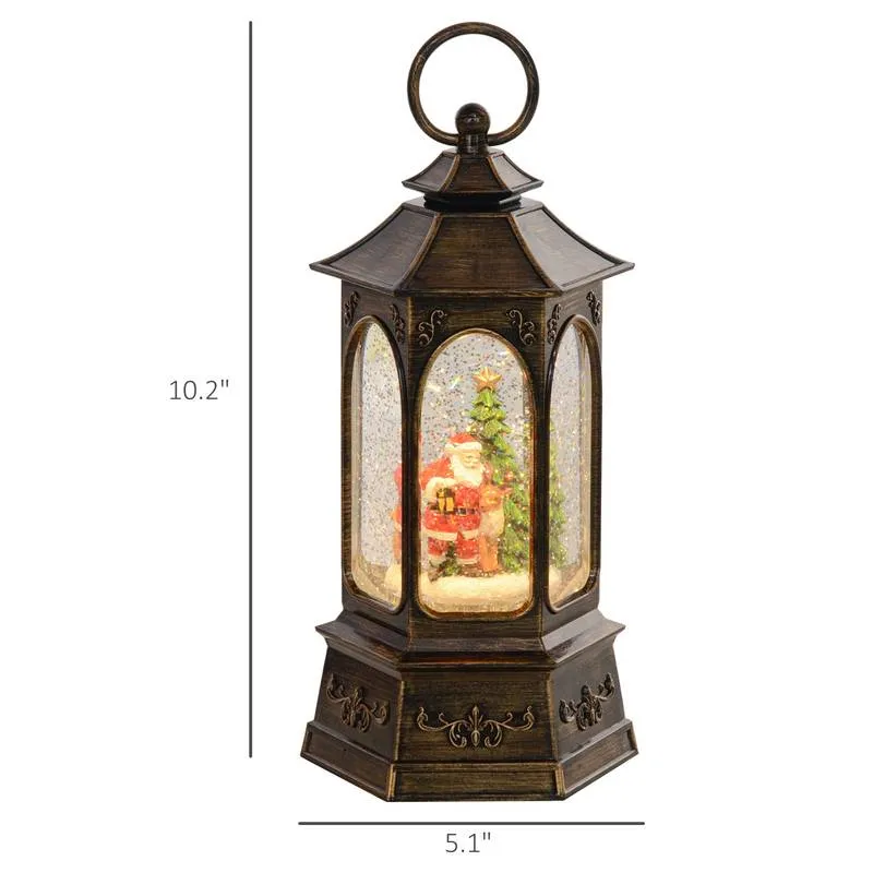 Festive Glow Snow Globe Lantern