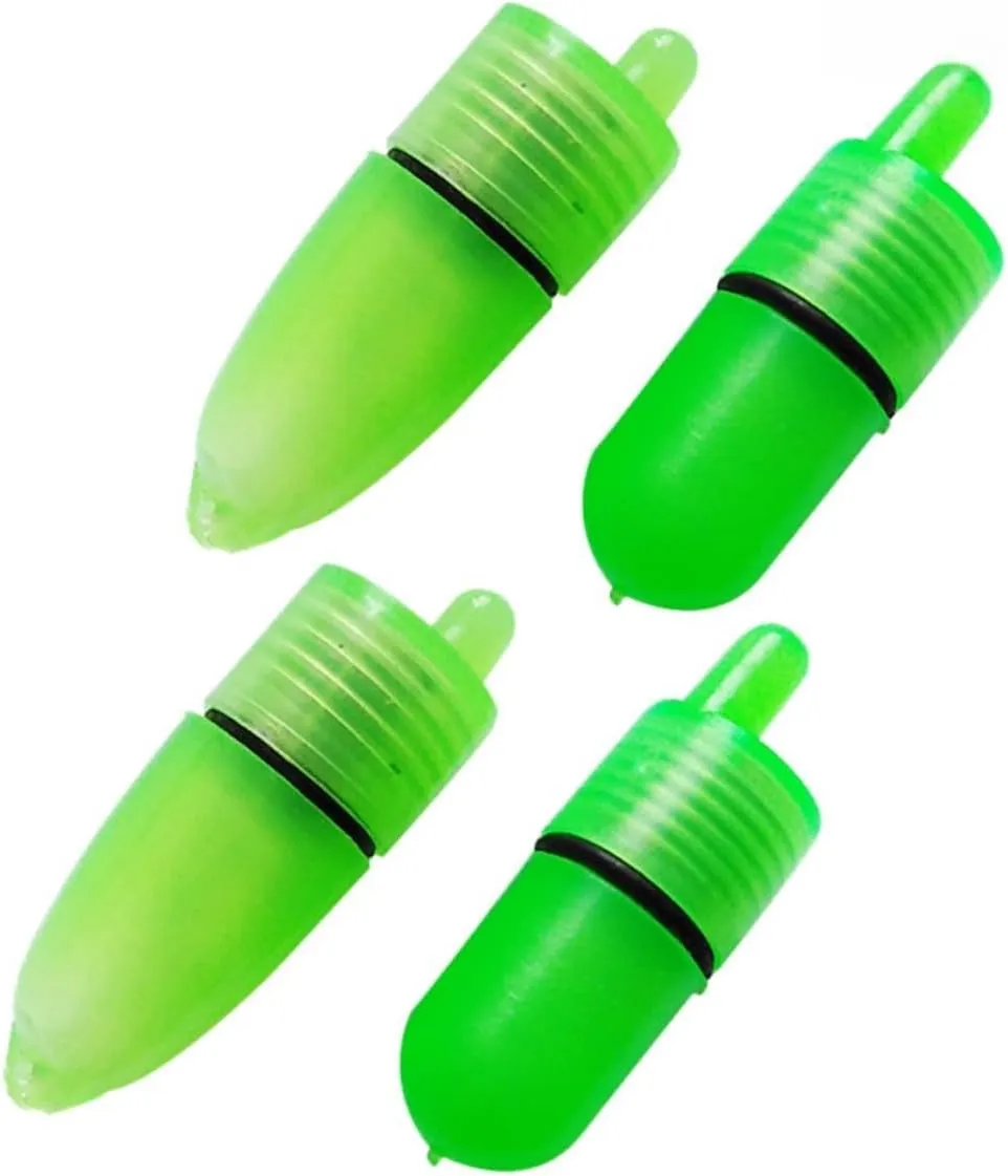 Fishing Alarms Bite Alarms 48pcs Luminous Stick Float Dark Glow Stick Fishing Pole Lamp