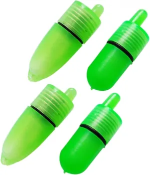 Fishing Alarms Bite Alarms 48pcs Luminous Stick Float Dark Glow Stick Fishing Pole Lamp