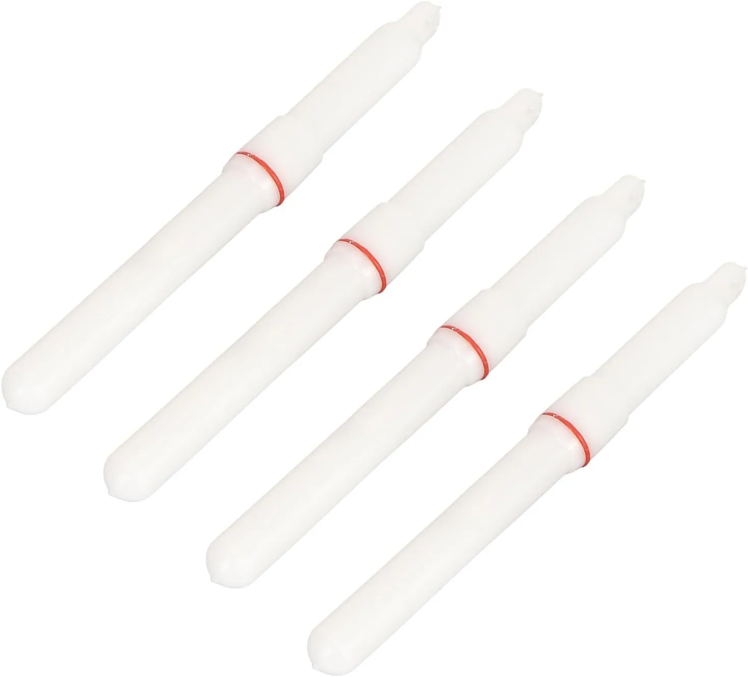 Fishing Glow Sticks, 4PCS Red Sealing Rod Glow Stick with Battery for Camping