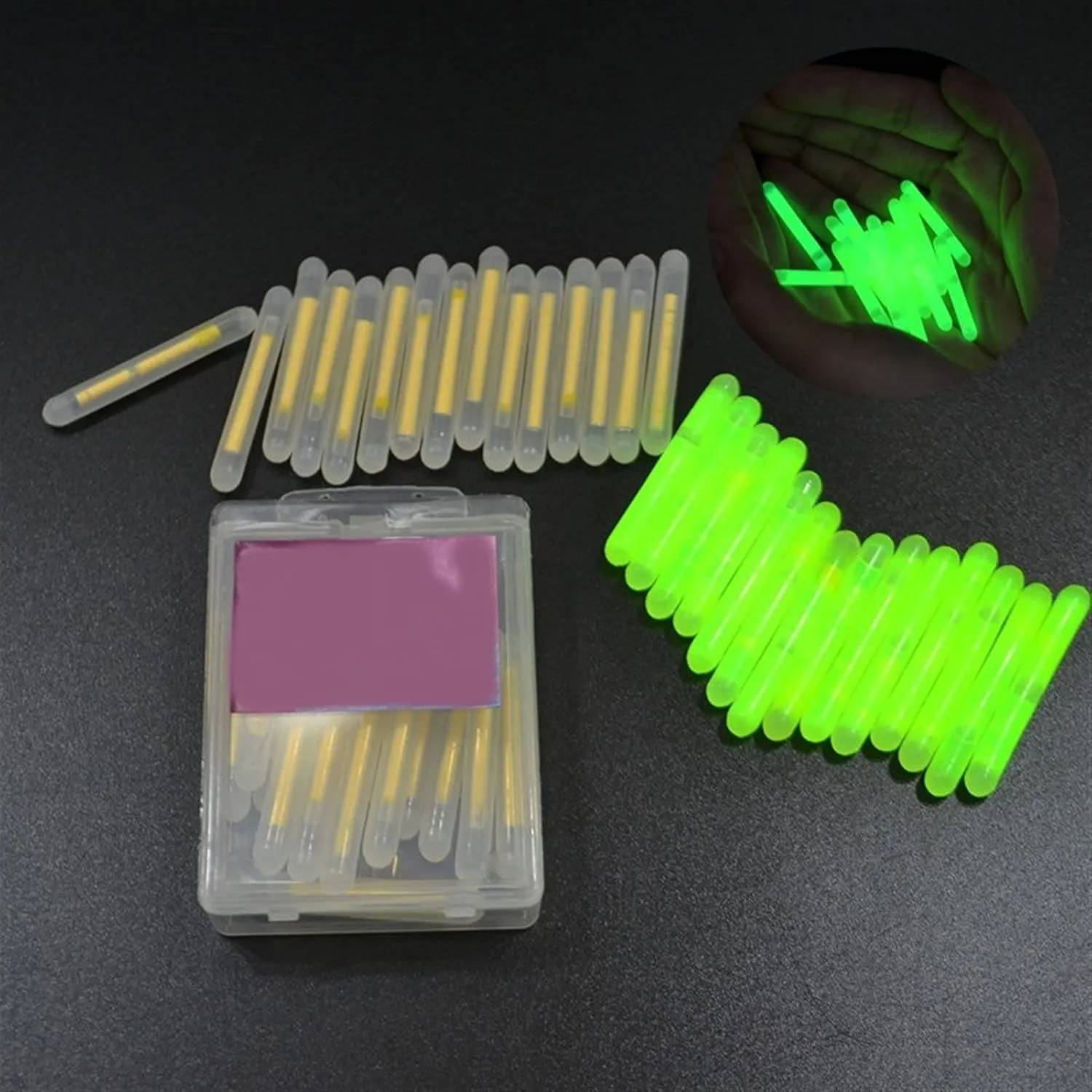 Fishing Light Stick 15pcs/lot 4.5mmx38mm Night Fishing Float Chemical Light Fish Fluorescent Luminous Float Lights