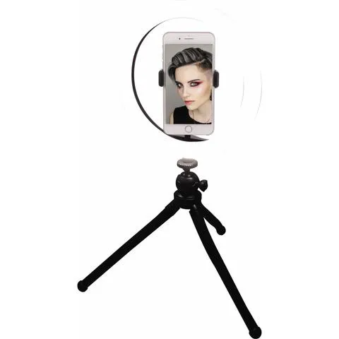 Flea Market 8" LED Ring Light - Button Controlled