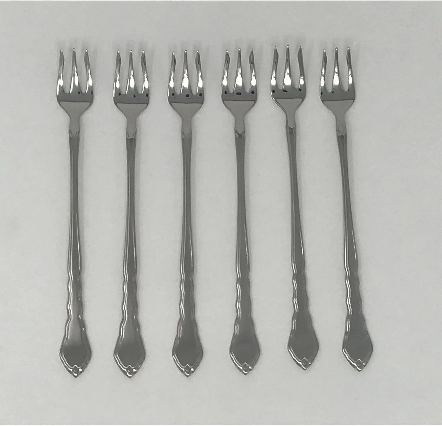 For 6 SATINIQUE SEAFOOD FORKS US Only