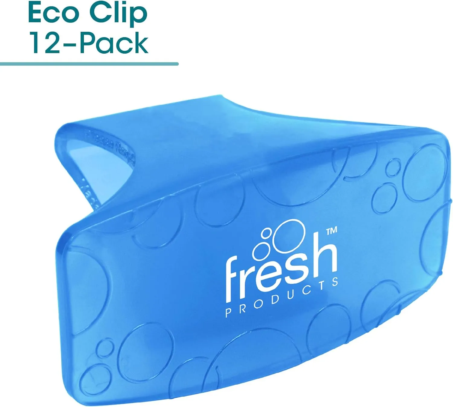 Fresh Products Eco Bowl Clip Air Freshener Versatile Design Toilet Freshener Trash Freshener Chemical Free Natural Oils Discreet Lasts 30 Days Made in the USA Cotton Blossom 12 pk