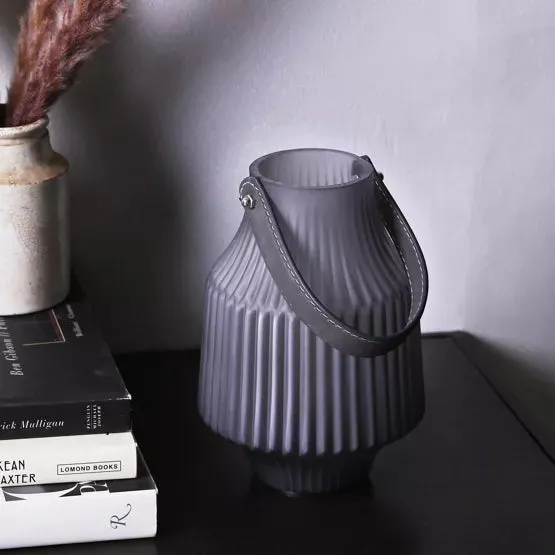 Frosted Portable Grey Lantern