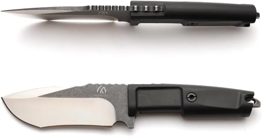 full keel outdoor survival knife, made of high carbon stainless steel, rust resistant and durable, is a must-have for outdoor camping and exploration