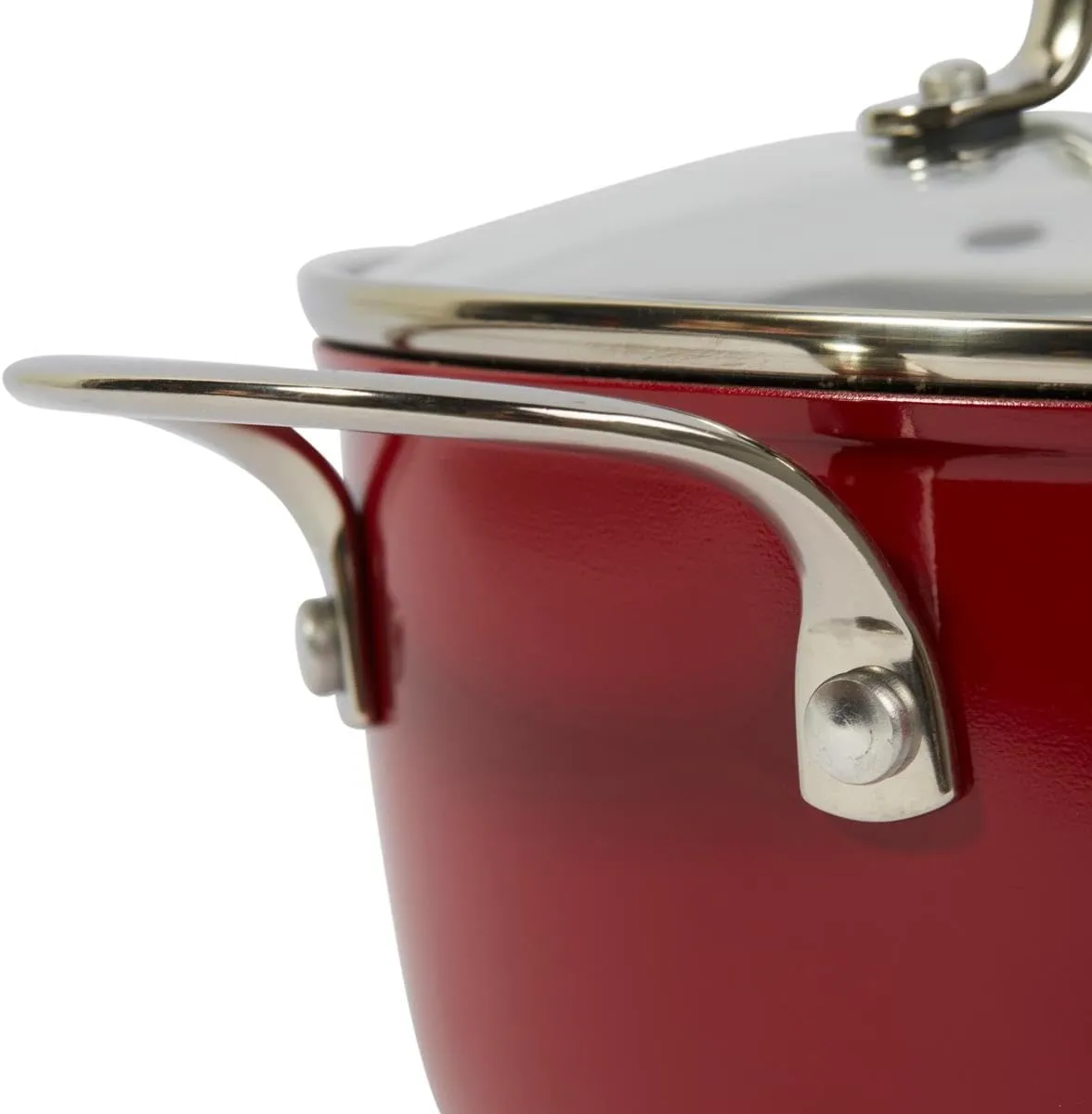 Generic Curtis Stone 6-Piece Dura-Pan  Nesting Saucepan Set (Renewed), Black