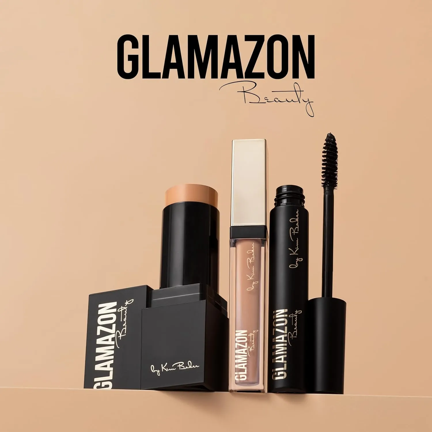 Glamazon Second to None Foundation Stick, Porcelain Doll, Light-to-Full Coverage, Weightless Makeup With a Glowy Natural Finish